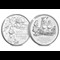 Alice, Tweedledee and Tweedledum Coin and Alice alongside the Cheshire Cat Coin Reverses