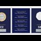 2022 CERTIFIED BU Annual Coin Set Information Card
