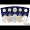 2022 CERTIFIED BU Annual Coin Set all Reverse with BU logo