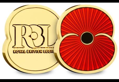Issued in partnership with RBL to mark Remembrance 2022, this Poppy®-Shaped Commemorative features a brilliant red Poppy. For each commemorative sold, a donation is made to the Royal British Legion.