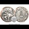 Stegosaurus Bi Metallic Coin Obverse Reverse Size Comparison