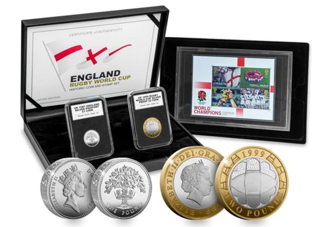 England Rugby World Cup Historic Set Whole Product Image
