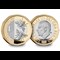 UK New Coinage Silver Set £1