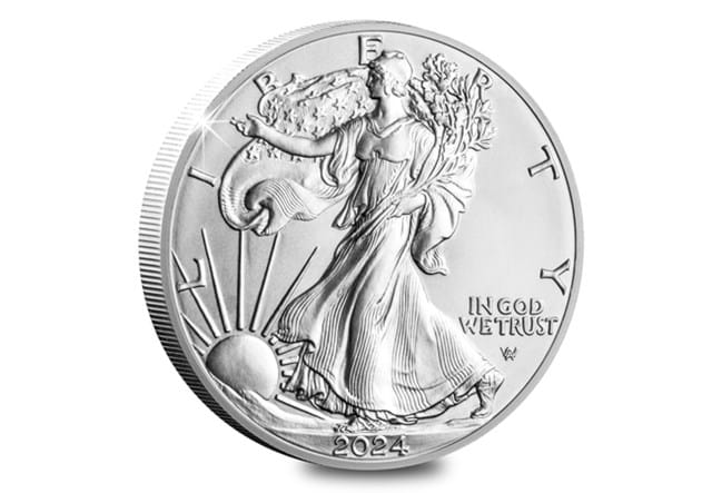 2024 US Silver Eagle 1Oz Coin Rev