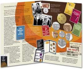 Decimalisation Coin Presentation Pack - Open