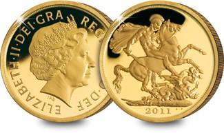 The UK 2011 Gold Proof Sovereign