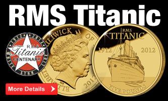 The RMS Titanic Centenary Gold-Plated £5 Coin
