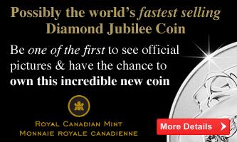Royal Canadian Mint's 2012 Diamond Jubilee Silver Coin