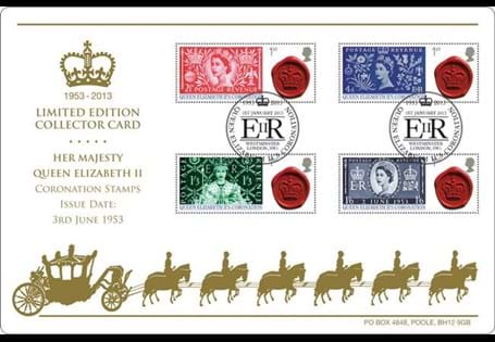 Limited Edition Collector Card released to mark the 60th Anniversary of the Coronation.