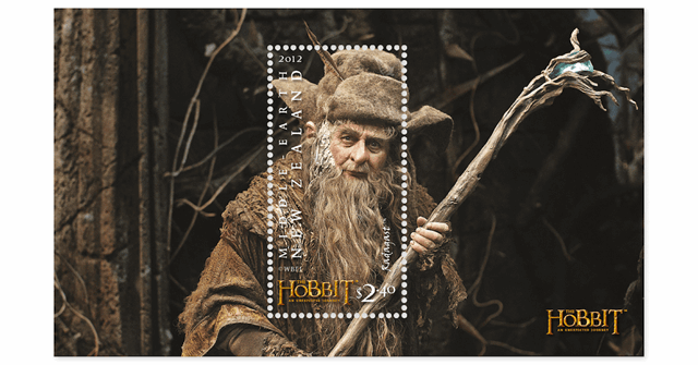 The Hobbit Stamps First Day Cover Radagast stamp