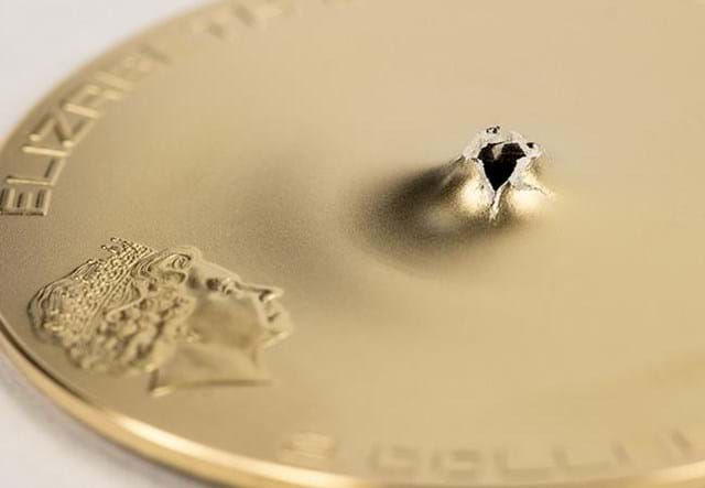 2018 Chergach Meteorite Coin Obverse Close Up