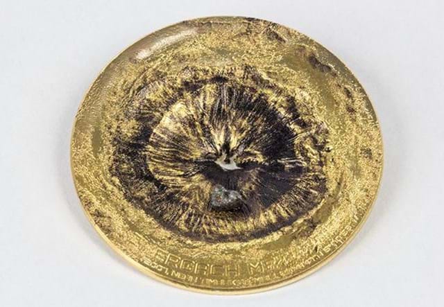 2018 Chergach Meteorite Coin Reverse