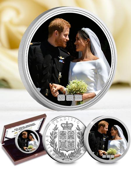 Numis Proof -Harry -and -Meghan -Royal -Wedding -2018-2oz -Silver -Commemorative -Landing -Page -Image -Desktop