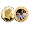 Prince George Fifth Birthday Guernsey Gold Plated Five Coin Set  both sides