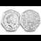 2021 UK Team GB CERTIFIED BU 50p both sides with white background