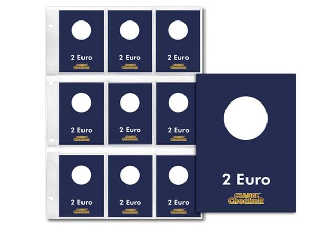 Change Checker Plus 2 Euro Coins Collecting Page