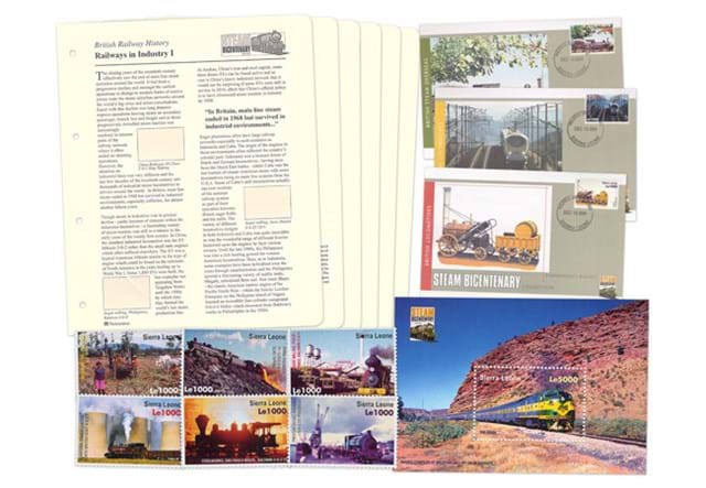 Railway Heritage First Day Cover Bundle example