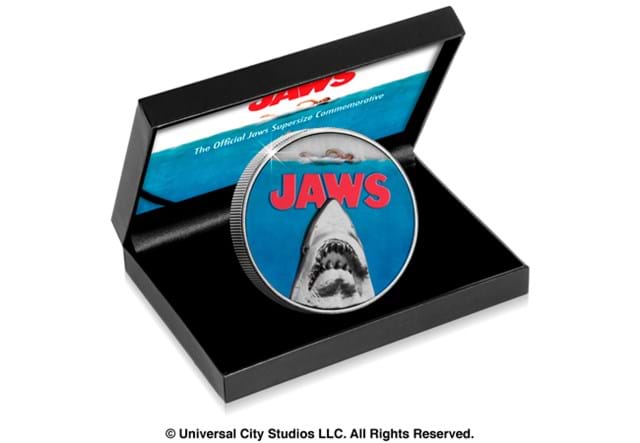 Jaws commemorative reverse in display box