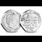 Head of the House of Windsor 50p Obverse and Reverse