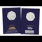 2022 UK Platinum Jubilee CERTIFIED BU 50p Obverse and Reverse in Change Checker Cards