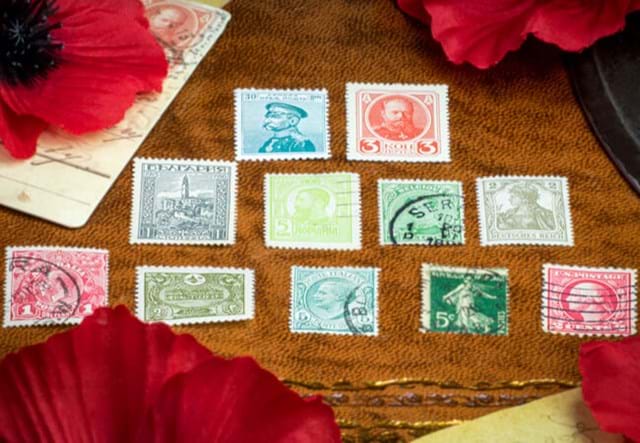 WWI Set Full Stamps
