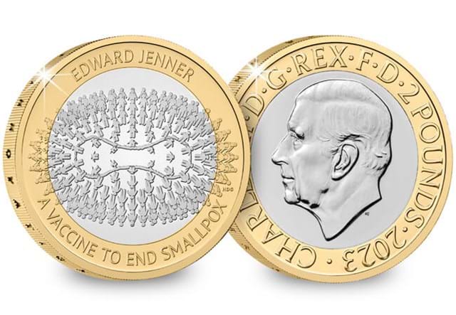 The Edward Jenner £2 Coin Range BU Obverse Reverse