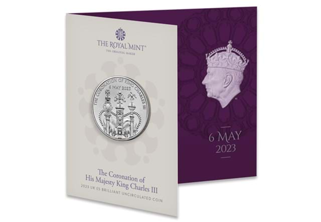 King Charles III Coronation BU £5 Pack