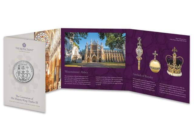King Charles III Coronation BU £5 Pack Inside
