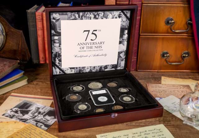 75Th Anniversary Of The NHS Historic Coin Collection Lifestyle 03