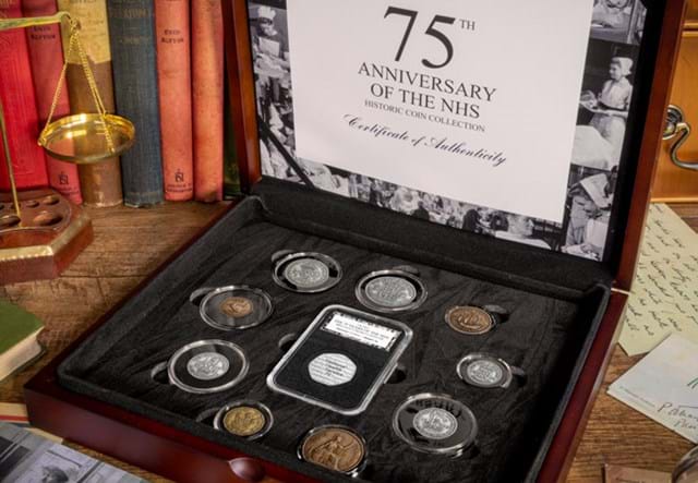 75Th Anniversary Of The NHS Historic Coin Collection Lifestyle 04