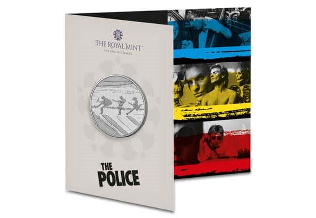 The Police £5 BU Coin BU Pack