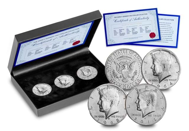 JFK Half Dollar Collection Whole Product