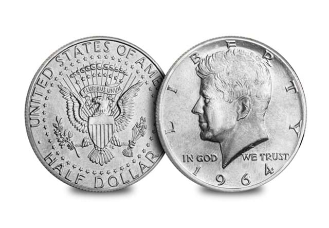 JFK Half Dollar Collection 1964 Coin Obv Rev