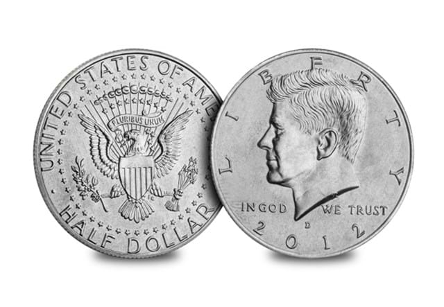 JFK Half Dollar Collection 2012 Coin Obv Rev