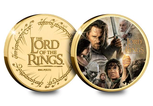 Lord Of The Rings Medal Obv Rev