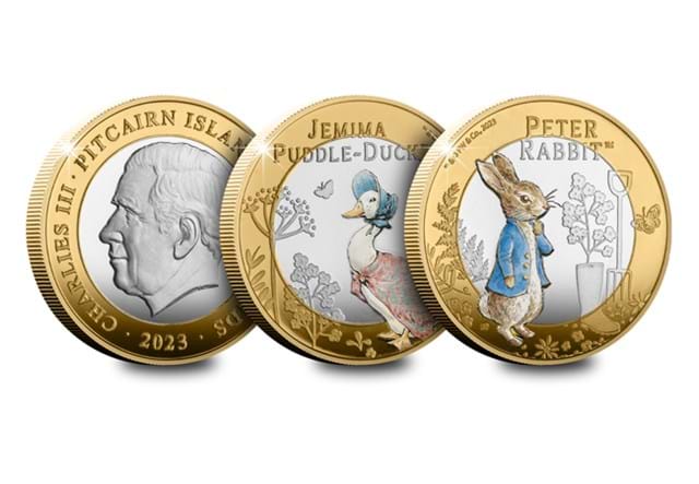 Beatrix Potter 2023 Silver 6 Coin Set All £2S