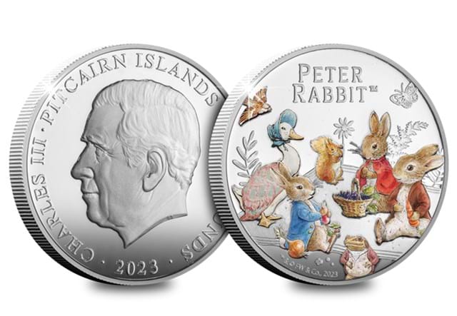 Beatrix Potter 2023 Silver 6 Coin Set Peter Rabbit And Friends Obv Rev