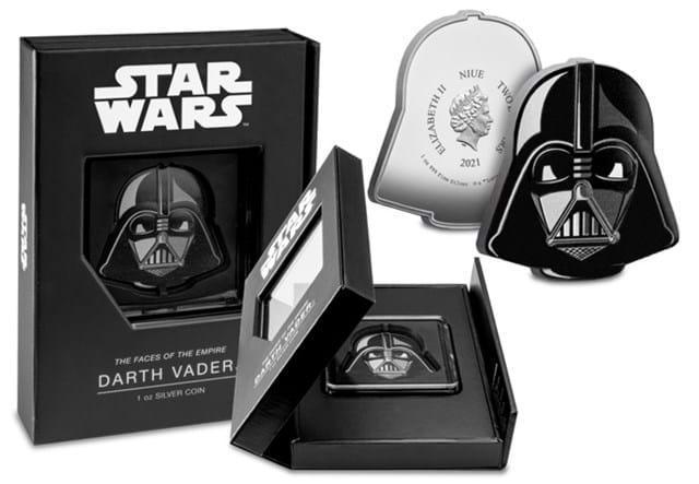 Star Wars Darth Vader Silver 1Oz Whole Product 01