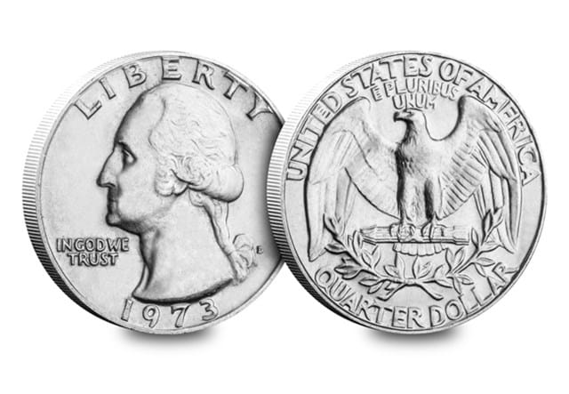 US 1973 Coin Obv Rev