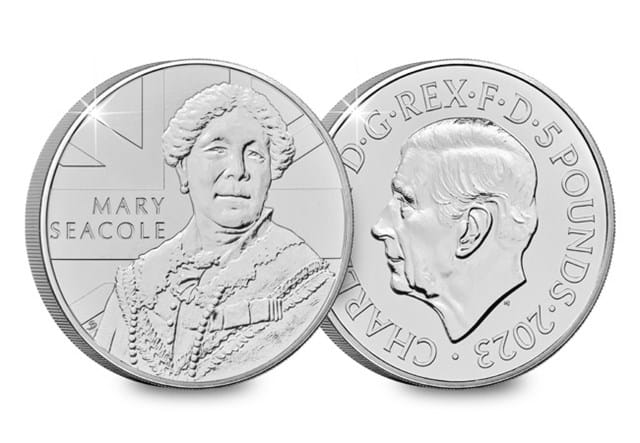CL Mary Seacole UK 2023 £5 Coins Digital Images 4