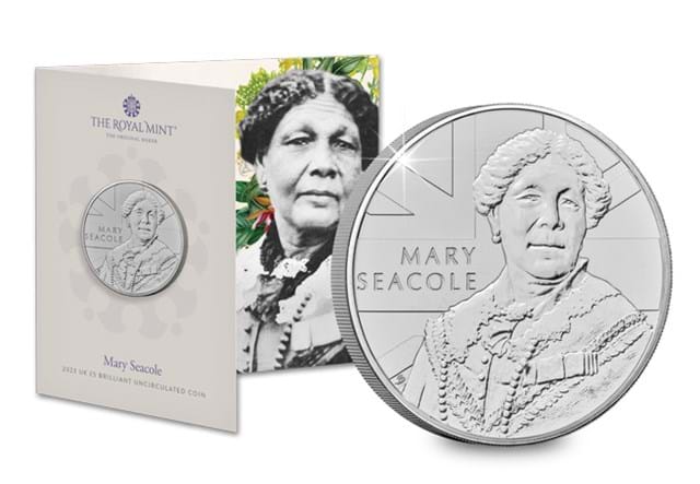 CL Mary Seacole UK 2023 £5 Coins Digital Images 6