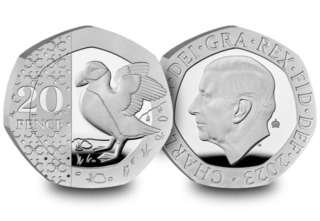 UK New Coinage Silver Set 20P
