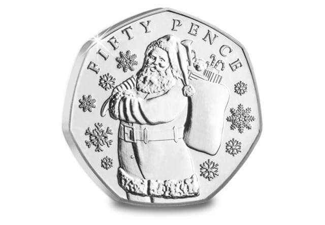 The Father Christmas BU 50P Collection Coin2