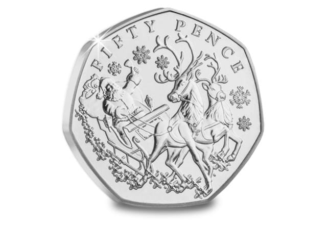 The Father Christmas BU 50P Collection Coin3