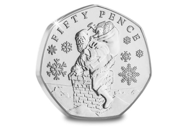 The Father Christmas BU 50P Collection Coin4