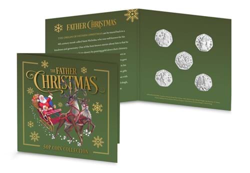 The Father Christmas BU 50P Collection Pack Together