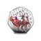 The Father Christmas Silver Colour 50P Set Coin3