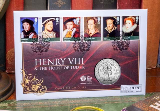 Henry VIII And The House Of Tudor Coin Cover Lifestyle 01