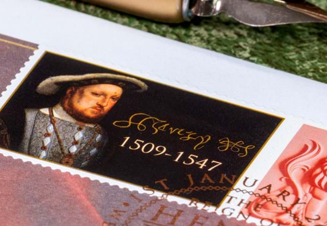Henry VIII Commemrative Coin Cover Lifestyle 04