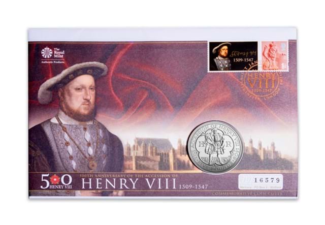 Henry VIII Commemrative Coin Cover